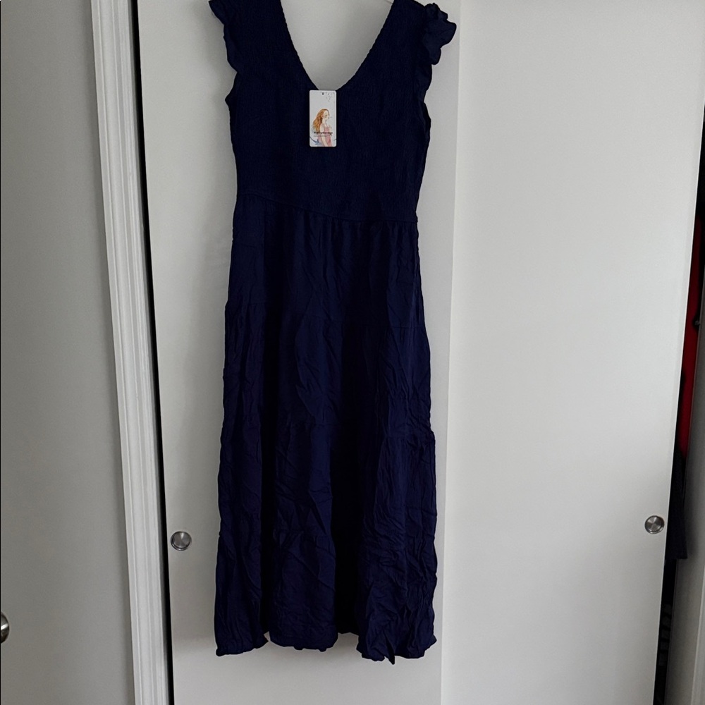 Navy Maxi Dress